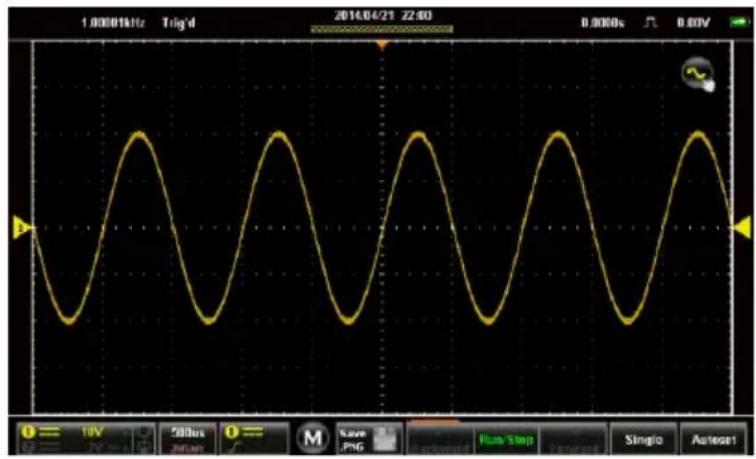 1.0000kHz Trig'd 2014/04/21 22:00 0.0000s ∠ 0.0V O= 10V 50Hz O= M Save PNG Run Stop Singio Aster1