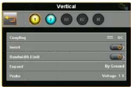 Vertical Coupling DC Insert Bandwidth Limit Expand By Ground Probe Voltage 1 X