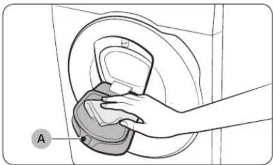 SAMSUNG WW80T854DBX - Dvířka funkce AddWash (pouze příslušné modely) - 1