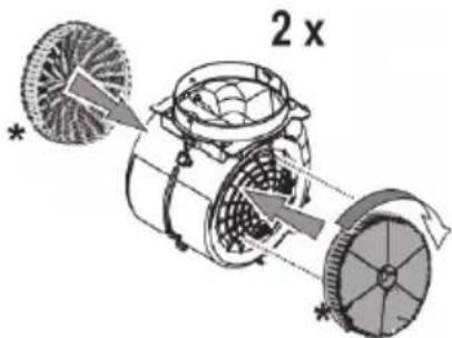 Philco PEI 729 TP - Filtr s aktivním uhlím (jen u filtračního provedení) - 1