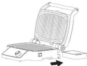 Philco PHGR 9000 - VYJMUTÍ GRILOVACÍ DESKY - 2