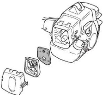 HUSQVARNA TA1100 - Dvoudílná trubka hřídele - 3