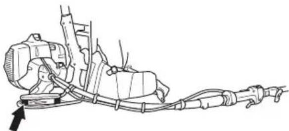HUSQVARNA TA1100 - Rezgéscsillapító rendszer - 2
