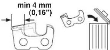 min 4 mm (0,16'')