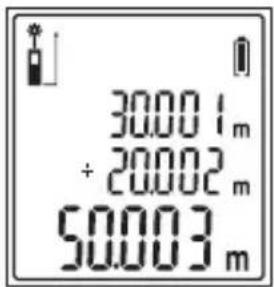 Emos M0502 - Addieren/Subtrahieren der Entfernung - 1
