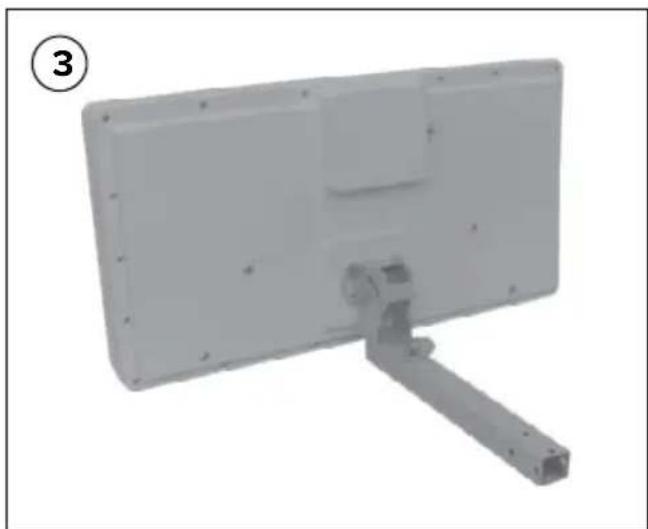 MEGASAT D1 Profi-Line II - Mounting on a wall - 3
