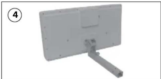 MEGASAT D1 Profi-Line II - Grundmontage der Antenne - 4