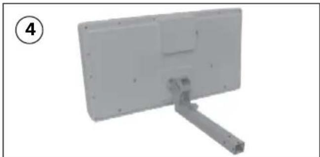 MEGASAT D1 Profi-Line II - Basic mounting of the antenna - 4