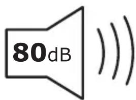 80dB