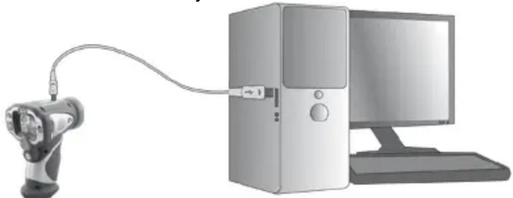 VTECH Movie Magic DigiCam - CONNECTING TO A COMPUTER - 1