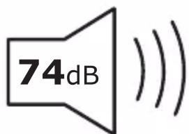 74dB
