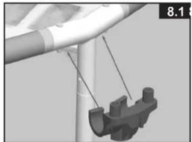 INTEX Graphite Panel pool - Top clamp installation - 1