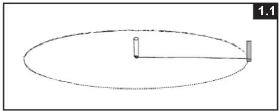 INTEX Graphite Panel pool - Mark the installation area - 1