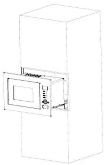 MPM 25-KMI-01 - KUCHENKA MIKROFALOWA DO ZABUDOWY MPM-25-KMI-01 - 2