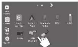 Apple PlayUp Users Apple Car Play Android Auto Bluetooth Audio TEL USB Radio USB Marketing HKEY
