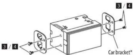 3 / 4 3 / 4 Car bracket*