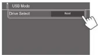 USB Mode Drive Select Next
