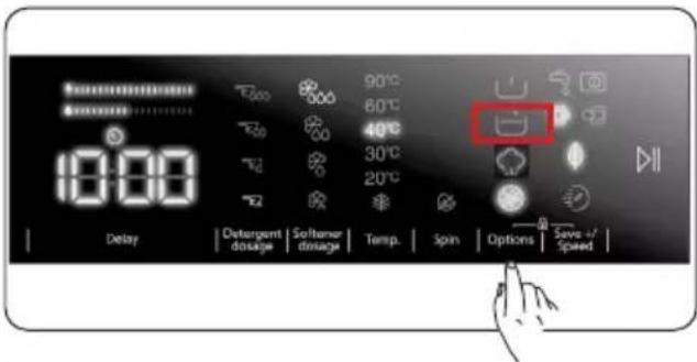 Romo RWF2484ED - Doplňková funkce extra máchání - 1