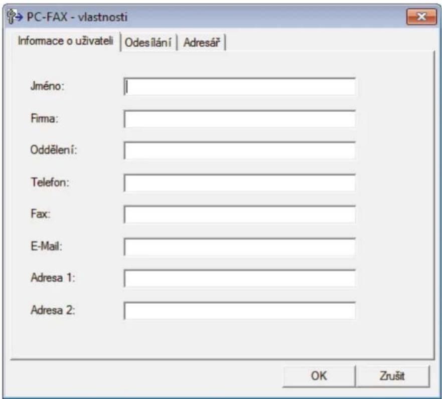 BROTHER DCP-B7500D - Konfigurace funkce PC-FAX (Windows) - 1