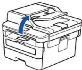 BROTHER DCP-B7500D - Uvíznutí papíru ve výstupním zásobníku papíru - 1