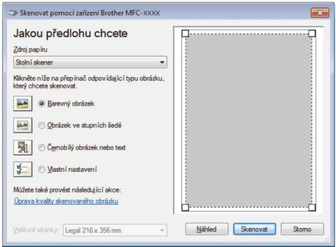 BROTHER DCP-B7500D - Nastavení ovladače WIA (Windows) - 1