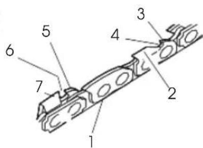 Fieldmann ZP 70505-0 - A fűrészlánc élezése - 2