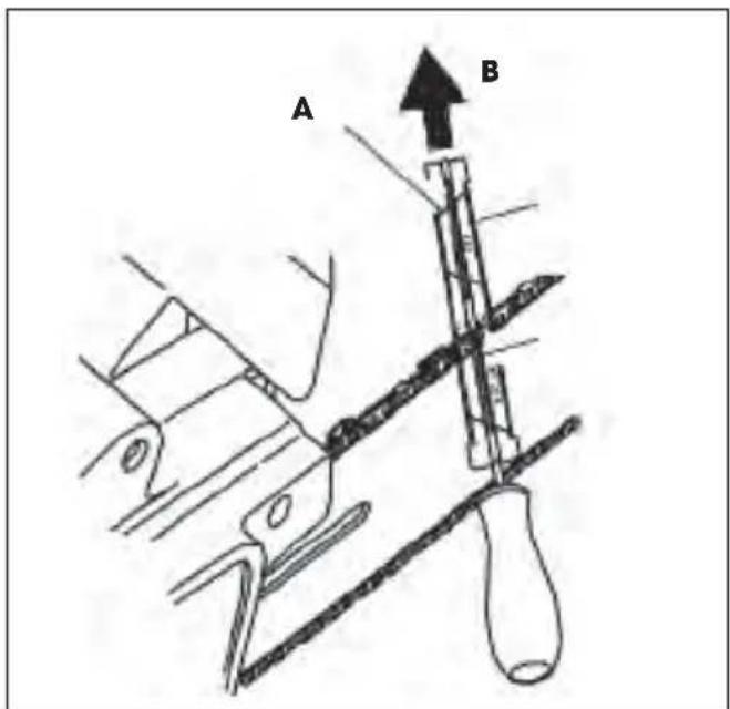 A B
