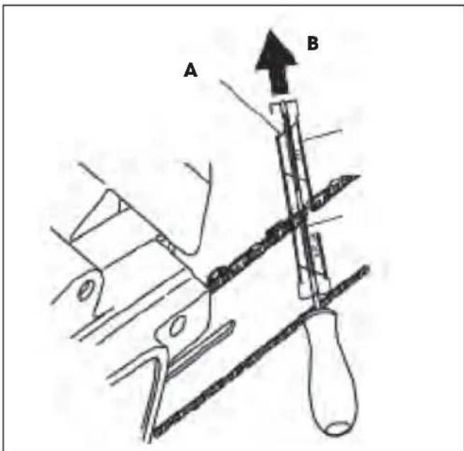 A B