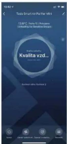 Tuba Smart Air Purifier Mini 13.6°C Delta 12 (Polygens) Unhealthy for Sensitive Group Kvalita vzd. Kvalita vzd... Packier vzd. Kvalita 2