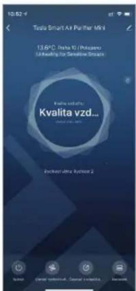 Tuba Smart Air Purifier Mini 13.6°C Delta 12 (Polydisp) Unhealthy for Sensative Group Kvalita vzd. Kvalita vzd... Pockeer vzd. Kvalita 2