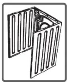 Becken ZN1261CF4411 İSP - Tope de descarga - 2