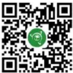 QR code with a green circular logo in the center, likely linking to a digital resource or website.