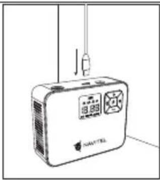 Navitel AIR 15 AL - Заряджаємо компресор - 1