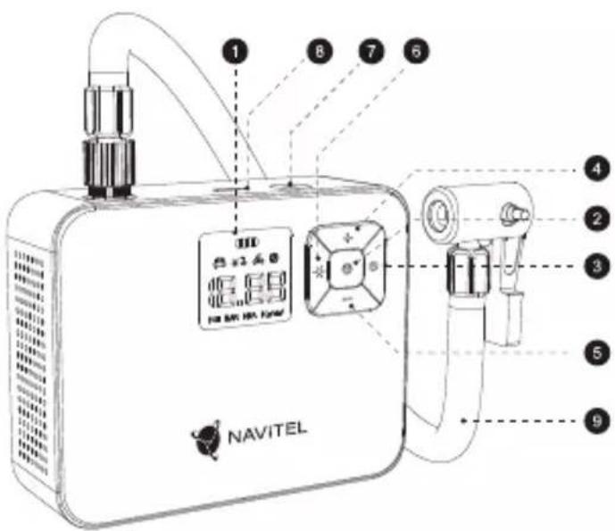 1 8 7 6 3 4 2 3 5 9 NAVITEL