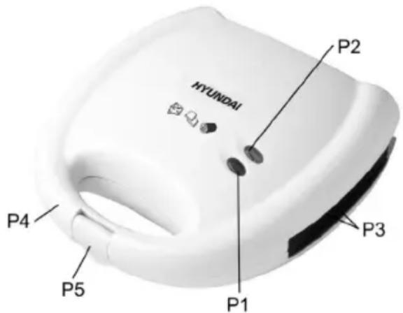 HYUNDAI P2 P3 P4 P5 P1