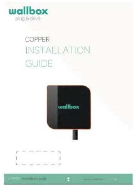 wallbox plug & drive COPPER INSTALLATION GUIDE wallbox