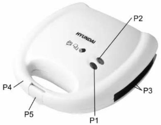 HYUNDAI P2 P4 P3 P5 P1
