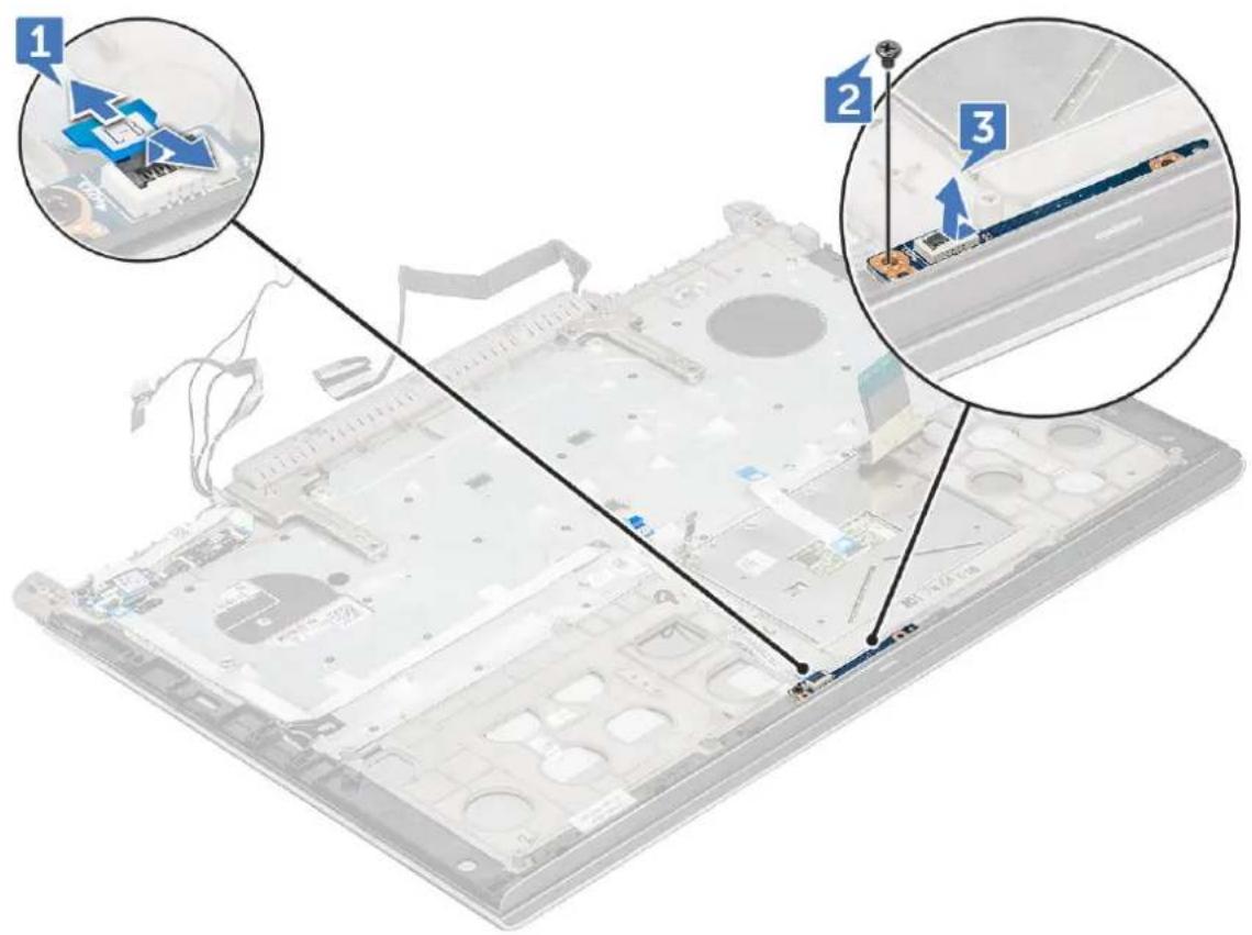 DELL Vostro 15-7570 - Demontáž panelu LED - 1