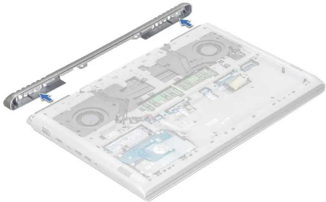 DELL Vostro 15-7570 - Sejmutí zadního krytu - 3