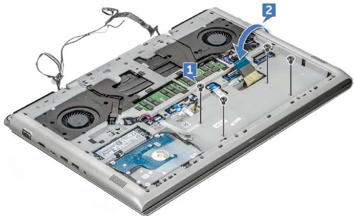 DELL Vostro 15-7570 - Demontáž zadního krytu - 5