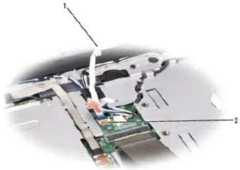 DELL Studio 1535 - Odebrání krytu středního ovládacího panelu - 5