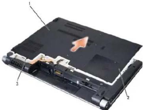 DELL Studio 1535 - Sejmutí spodního krytu - 1