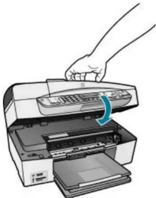 HP Officejet 6300 All-in-One - Výměna tiskových kazet - 8