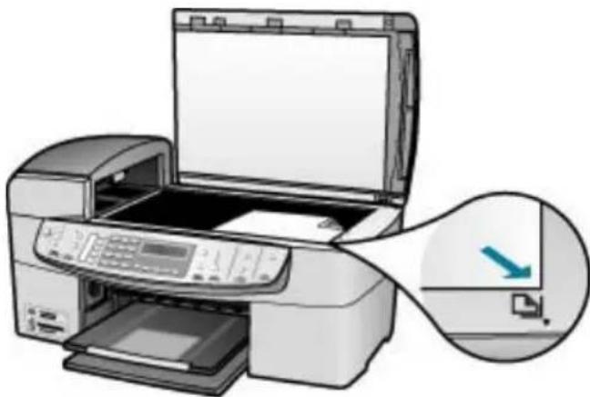 HP Officejet 6300 All-in-One - Vytvoření kopie fotografie bez okrajů z ovládacího panelu - 1