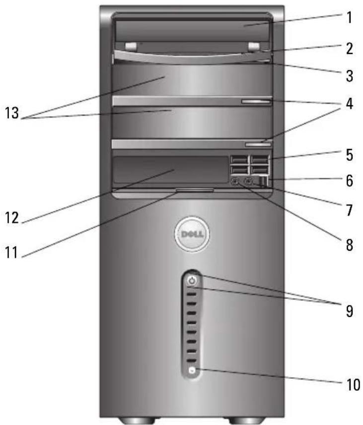 DELL Vostro 410 - Čelní pohled - 1