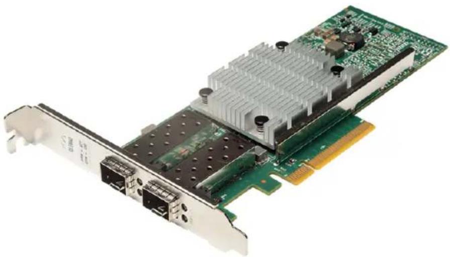 VERITAS NetBackup Flex 5340 - QLE8442 dual-port 10Gb Ethernet/iSCSI capable card wi SFP+ modules - 1