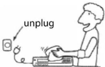 unplug