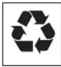 Recycling symbol with three chasing arrows forming a triangle (no text or labels)