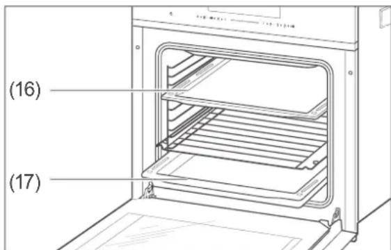 Hanseatic 7NM30T0-E111E00 - Backblech und Fettpfanne - 1