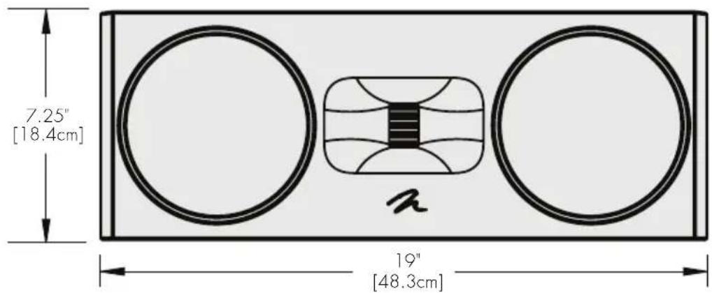 7.25" [18.4cm] 19" [48.3cm]